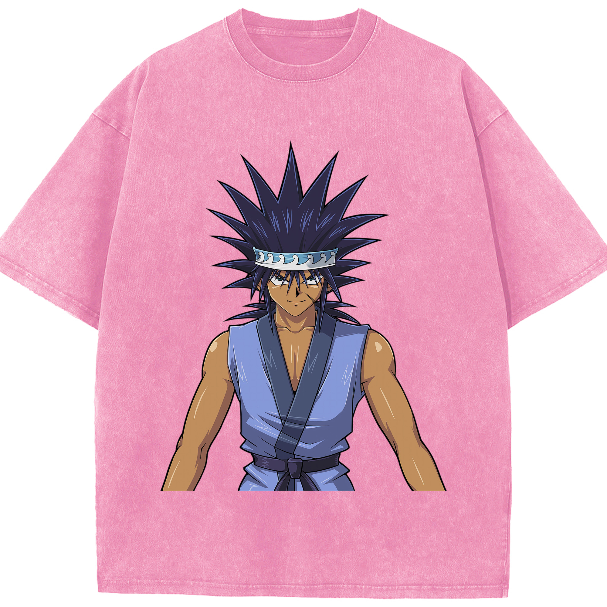 （画像用） 遊☆戯☆王 Yu-Gi-Oh! 綿100% ヴィンテージ風 半袖Tシャツ（フロントプリント）